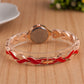 Leaf bracelet quartz wrist watch - Krosscanada