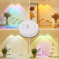 Led Lights Wireless Closet Kitchen Lights Under Furniture Battery Powered Sunset Nightlight Wall Lamp Bedroom Decoration Cabinet - Krosscanada