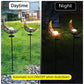 LED Solar Flame Light Metal LED Garden Light Flame Effect Lamp Waterproof Outdoor Lights Landscape Lights Solar Decorative Light - Krosscanada