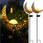 LED Solar Flame Light Metal LED Garden Light Flame Effect Lamp Waterproof Outdoor Lights Landscape Lights Solar Decorative Light - Krosscanada