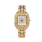 Leisure Square Diamond Luxury Fashion Watch Waterproof Quartz Ladies Watch - Krosscanada