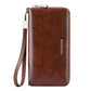 Long Multi - card Large Capacity Leather Men's Wallet - Krosscanada