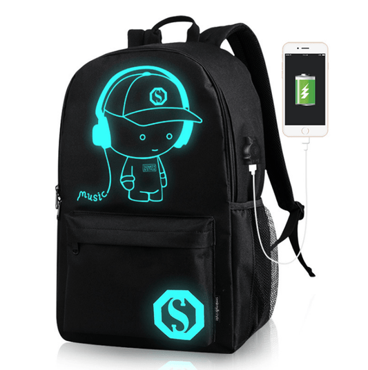 Luminous USB Charging Outdoor Leisure Bag - Krosscanada