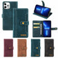 Magnetic Snap Protection Flap Wallet Leather Case - Krosscanada