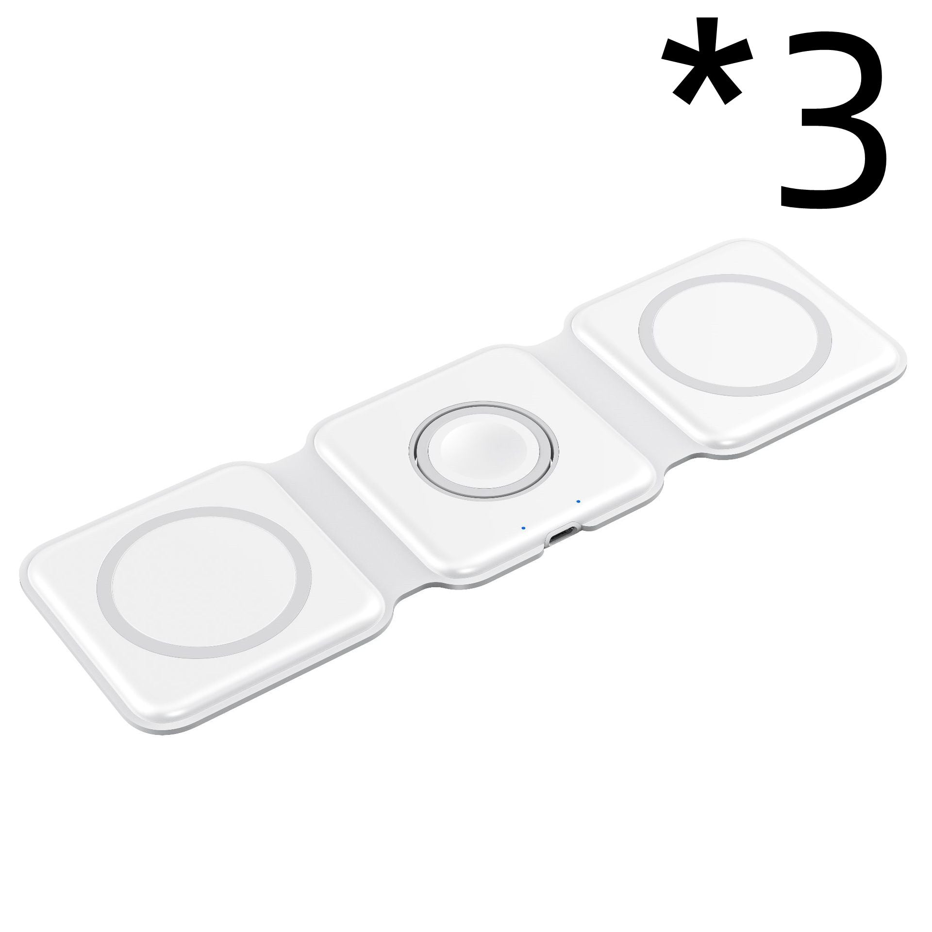 Magnetic Wireless Charger Mobile Phone Watch Headset Portable Fast Charging - Krosscanada