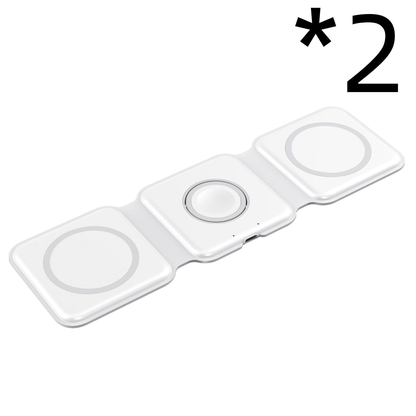 Magnetic Wireless Charger Mobile Phone Watch Headset Portable Fast Charging - Krosscanada