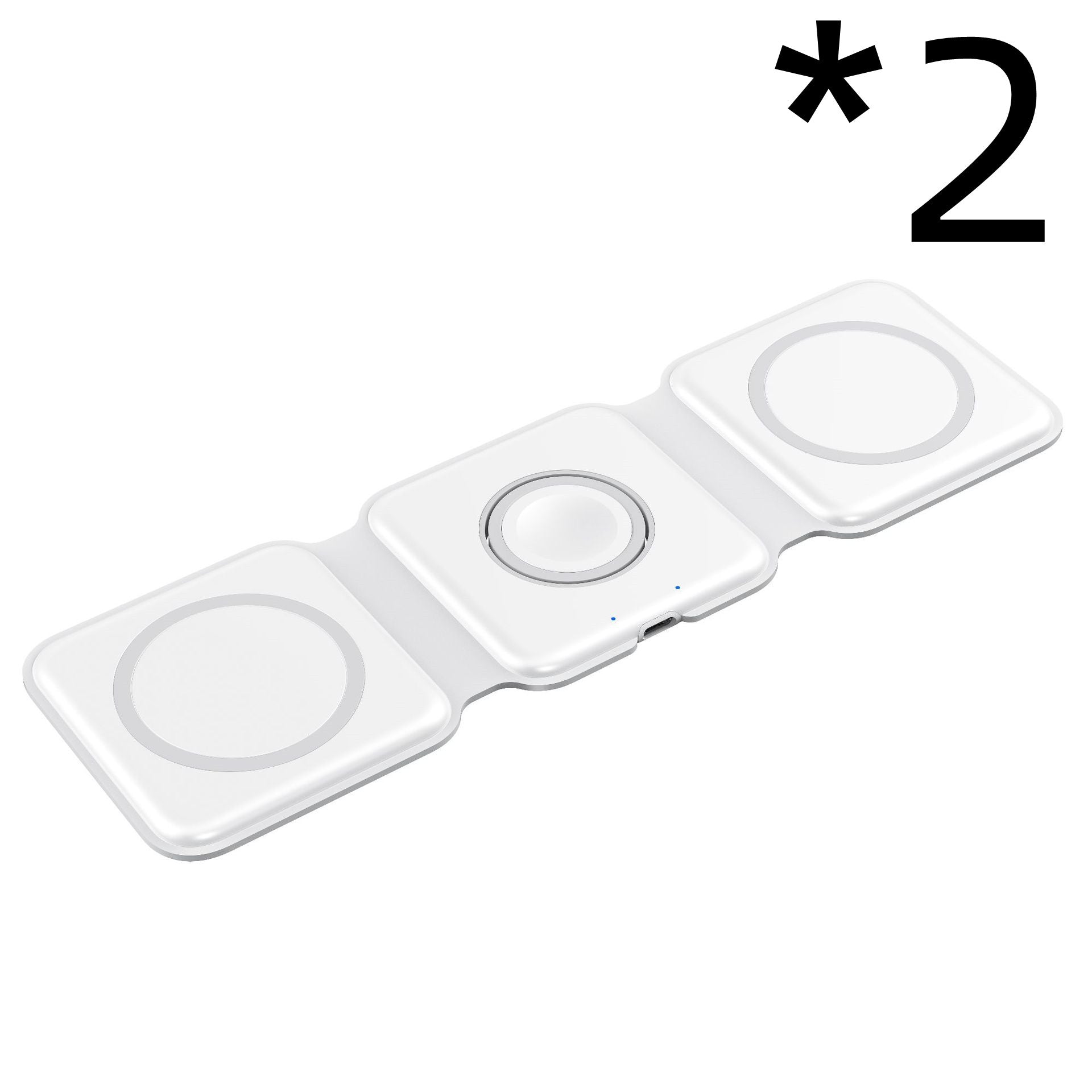 Magnetic Wireless Charger Mobile Phone Watch Headset Portable Fast Charging - Krosscanada