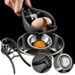 Manual Egg Tools Stainless Steel Egg Opener Scissors Eggshell Cracker Topper Eggs Opener Separator Kitchen Tools Accessories - Krosscanada
