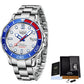 Men's Quartz Watch Luminous Dial Waterproof Watch Business - Krosscanada