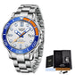 Men's Quartz Watch Luminous Dial Waterproof Watch Business - Krosscanada