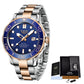 Men's Quartz Watch Luminous Dial Waterproof Watch Business - Krosscanada