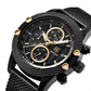 Men's Quartz Watch Sports Calendar Wire Mesh with Men's Quartz Watch - Krosscanada