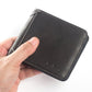 Men'S Wallet Multi - Card Card Holder Horizontal Frosted Leather Retro Foreign Trade Wallet - Krosscanada