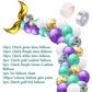 Mermaid tail shaped latex balloon - Krosscanada