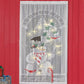 Merry Christmas Santa Claus Snowman Deer Christmas Present Christmas Curtains Vertical Blackout Curtains Living Room Bedroom - Krosscanada