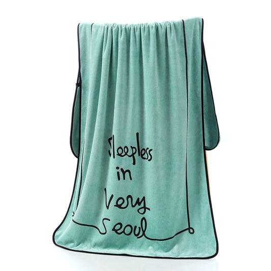 Microfiber Printed Large Bath Towel Beach Towel - Krosscanada