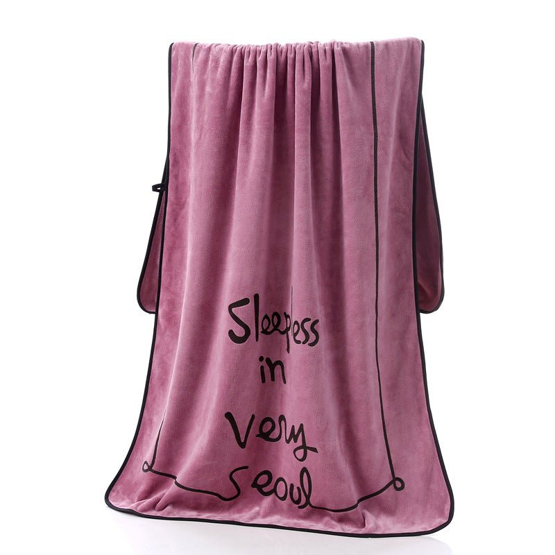 Microfiber Printed Large Bath Towel Beach Towel - Krosscanada