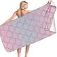 Microfiber Variety Bath Towel Towel Sea Stand Holiday Rectangular Sand Shawl 3D Printing - Krosscanada
