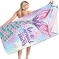 Microfiber Variety Bath Towel Towel Sea Stand Holiday Rectangular Sand Shawl 3D Printing - Krosscanada