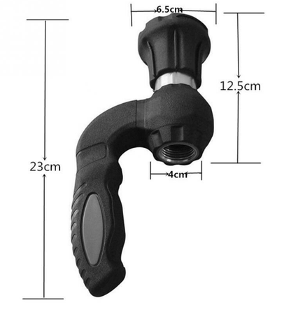 Mighty Power Hose Blaster Nozzle Lawn Garden Car Washing - Krosscanada