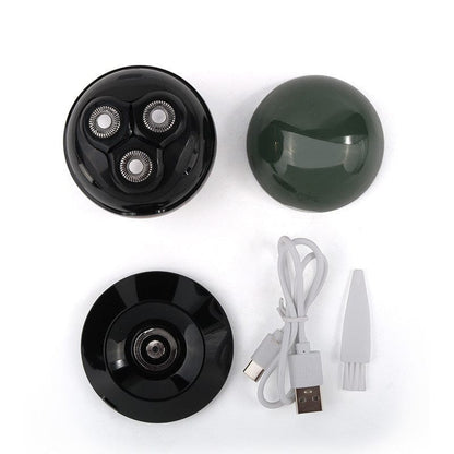 Mini Shaver Wireless Electric Men's Razor Full Body Wash Ball Beard Knife - Krosscanada