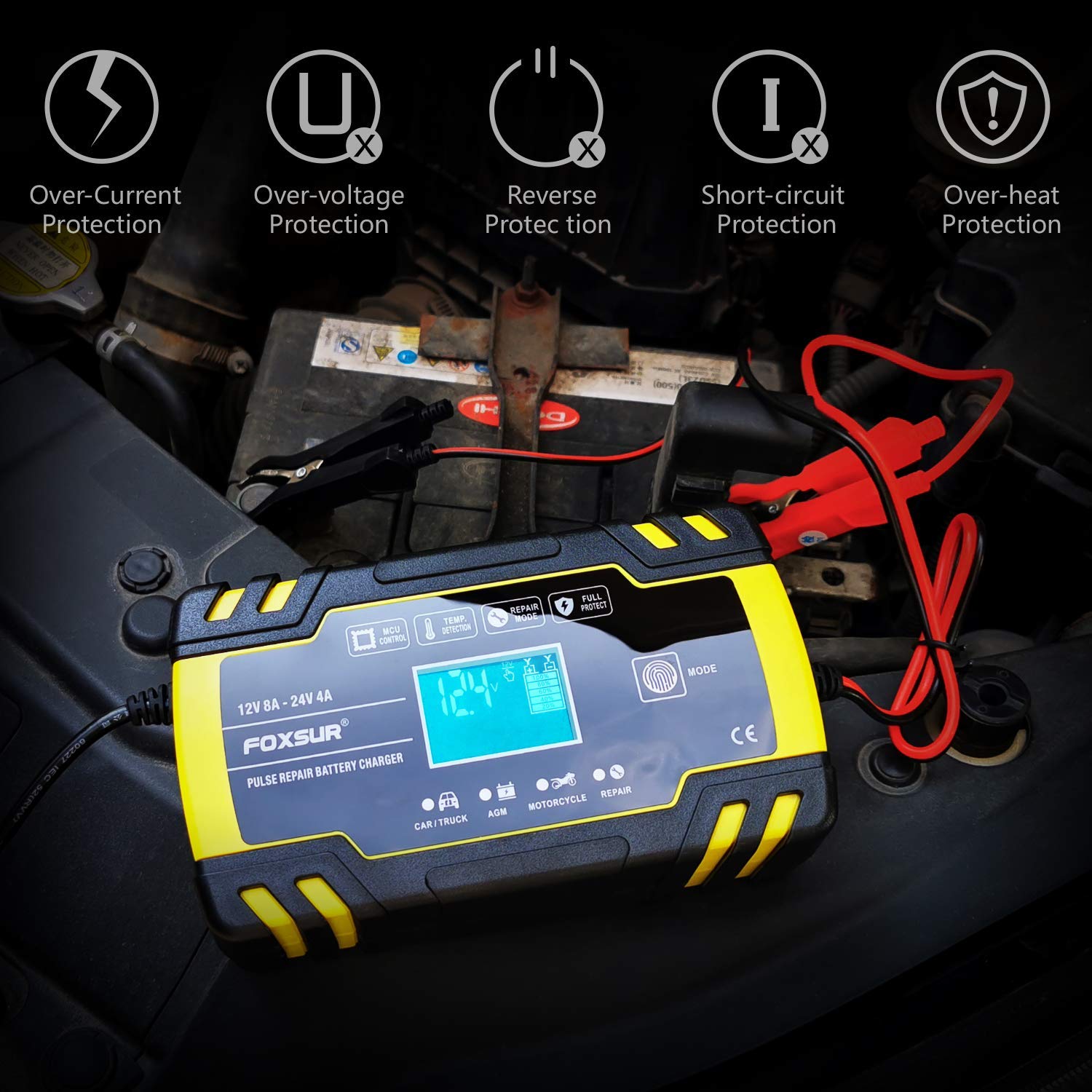 Motorcycle pulse battery charger - Krosscanada