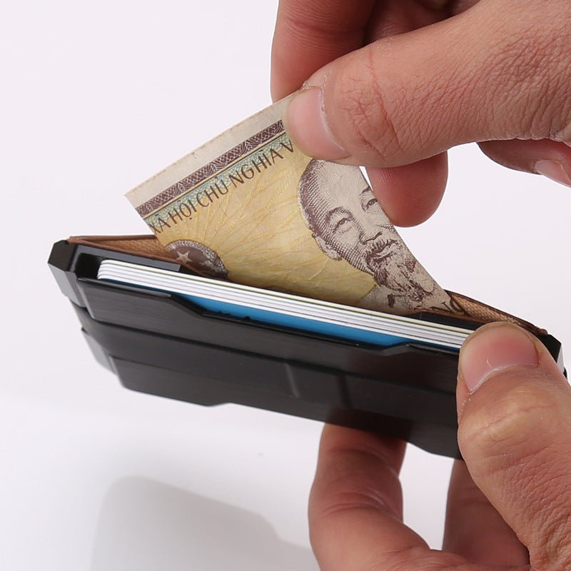 Multi - function metal wallet - Krosscanada