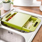 Multifunction Kitchen Chopping Blocks Sinks Drain Basket Cutting Board Vegetable Meat Tools Kitchen Accessories Chopping Board - Krosscanada