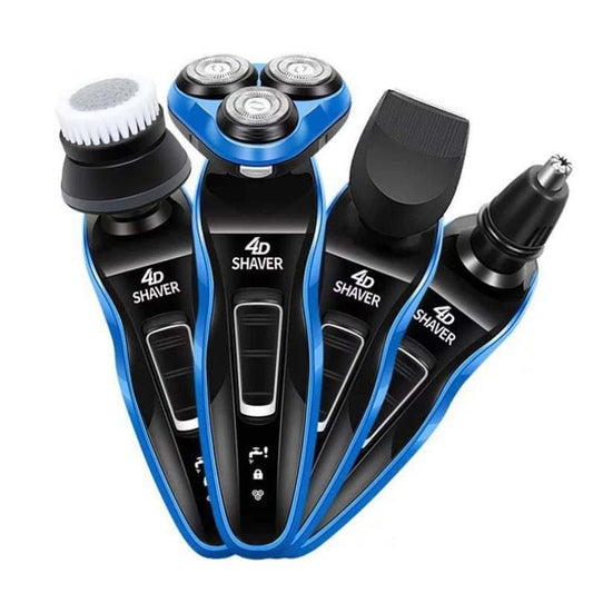 Multifunctional dry / wet 4 in 1 male electric shaver - Krosscanada