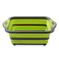 Multifunctional Folding Kitchen Sink Chopping Board, Kitchen Plastic Three - in - one Chopping Board - Krosscanada