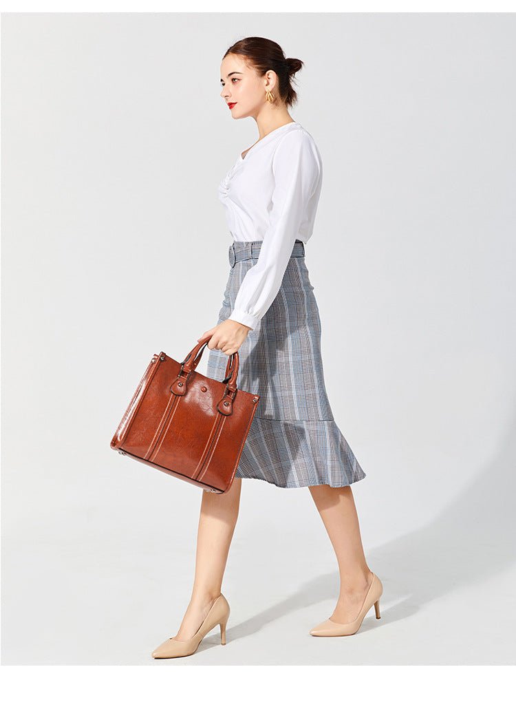Multifunctional retro handbag - Krosscanada