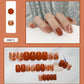Nail Art Finished Fake Nail Scrub Nail Patch Wearable - Krosscanada