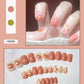 Nail Art Finished Fake Nail Scrub Nail Patch Wearable - Krosscanada