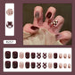 Nail Art Finished Fake Nail Scrub Nail Patch Wearable - Krosscanada