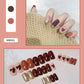 Nail Art Finished Fake Nail Scrub Nail Patch Wearable - Krosscanada