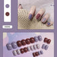 Nail Art Finished Fake Nail Scrub Nail Patch Wearable - Krosscanada