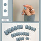 Nail Art Finished Fake Nail Scrub Nail Patch Wearable - Krosscanada
