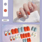 Nail Art Finished Fake Nail Scrub Nail Patch Wearable - Krosscanada