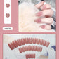 Nail Art Finished Fake Nail Scrub Nail Patch Wearable - Krosscanada