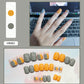 Nail Art Finished Fake Nail Scrub Nail Patch Wearable - Krosscanada