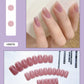 Nail Art Finished Fake Nail Scrub Nail Patch Wearable - Krosscanada