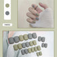Nail Art Finished Fake Nail Scrub Nail Patch Wearable - Krosscanada