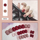 Nail Art Finished Fake Nail Scrub Nail Patch Wearable - Krosscanada