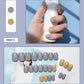 Nail Art Finished Fake Nail Scrub Nail Patch Wearable - Krosscanada