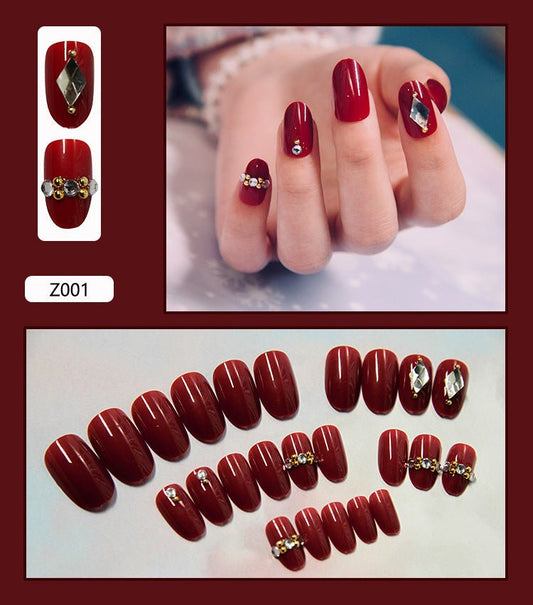 Nail Patches Nail Patches Fake Nails Finished Nail Patches Nail Stickers - Krosscanada
