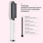 New 2 In 1 Hair Straightener Hot Comb Negative Ion Curling Tong Dual - purpose Electric Hair Brush - Krosscanada