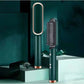 New 2 In 1 Hair Straightener Hot Comb Negative Ion Curling Tong Dual - purpose Electric Hair Brush - Krosscanada