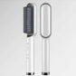 New 2 In 1 Hair Straightener Hot Comb Negative Ion Curling Tong Dual - purpose Electric Hair Brush - Krosscanada