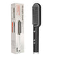New 2 In 1 Hair Straightener Hot Comb Negative Ion Curling Tong Dual - purpose Electric Hair Brush - Krosscanada