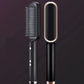 New 2 In 1 Hair Straightener Hot Comb Negative Ion Curling Tong Dual - purpose Electric Hair Brush - Krosscanada